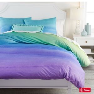 Pottery Barn Teen Twin Duvet Set and Sheets!